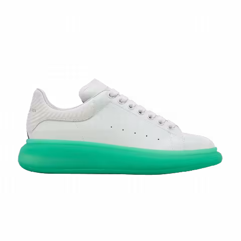 Alexander McQueen Oversized Sneaker 'White Aqua Sole'