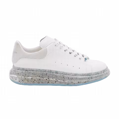 Alexander McQueen Oversized Sneaker 'White Blue Splatter'