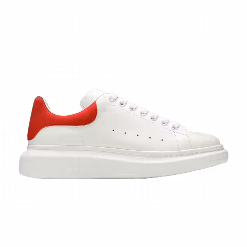 Alexander McQueen Oversized Sneaker 'White Warm Orange'