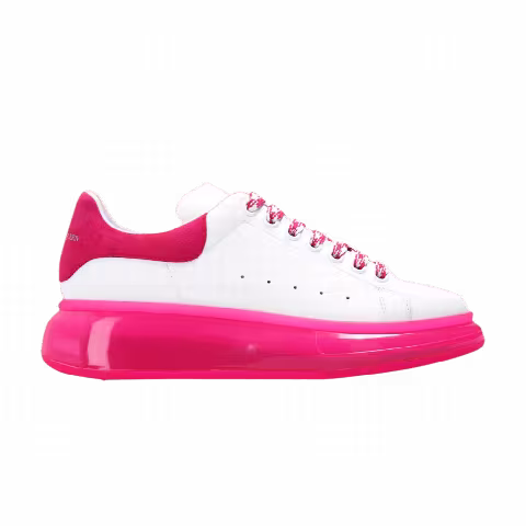 Alexander McQueen Oversized Sneaker 'White Shock Pink'