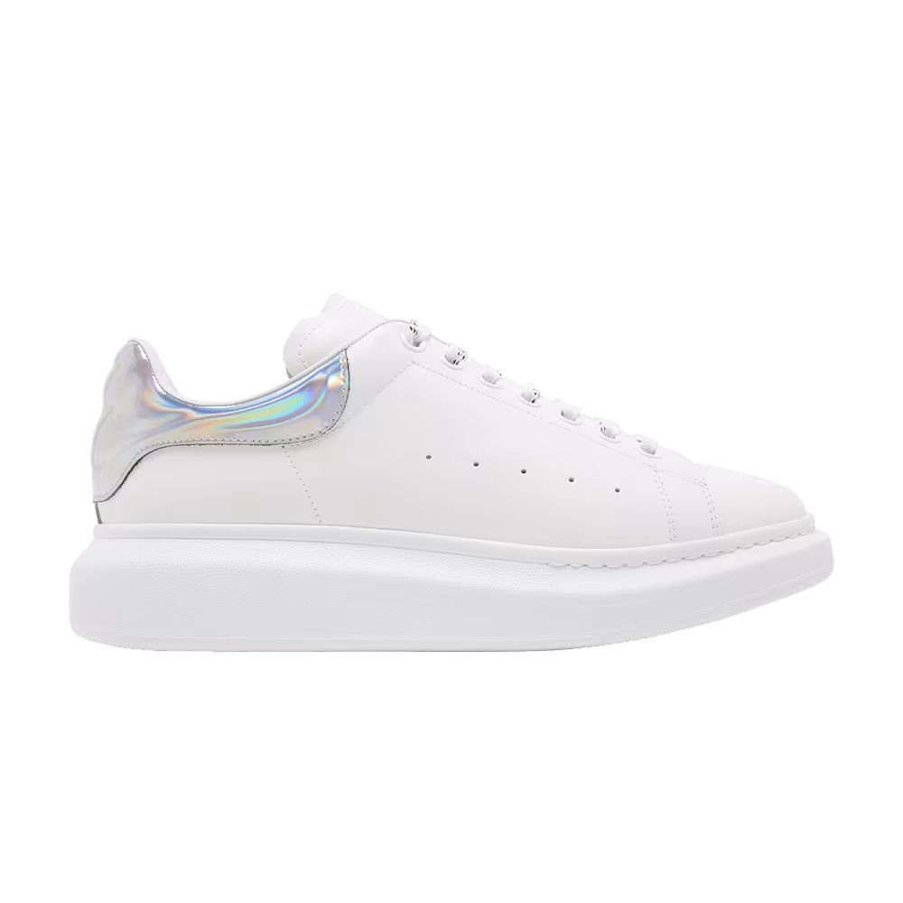 Alexander McQueen Oversized Sneaker White Iridescent