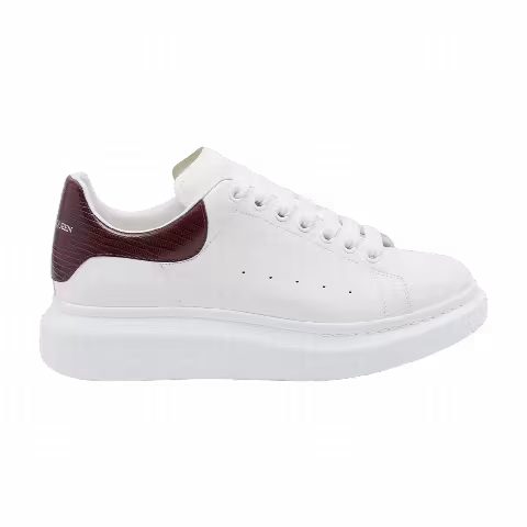 Alexander McQueen Oversized Sneaker 'White Burgundy'