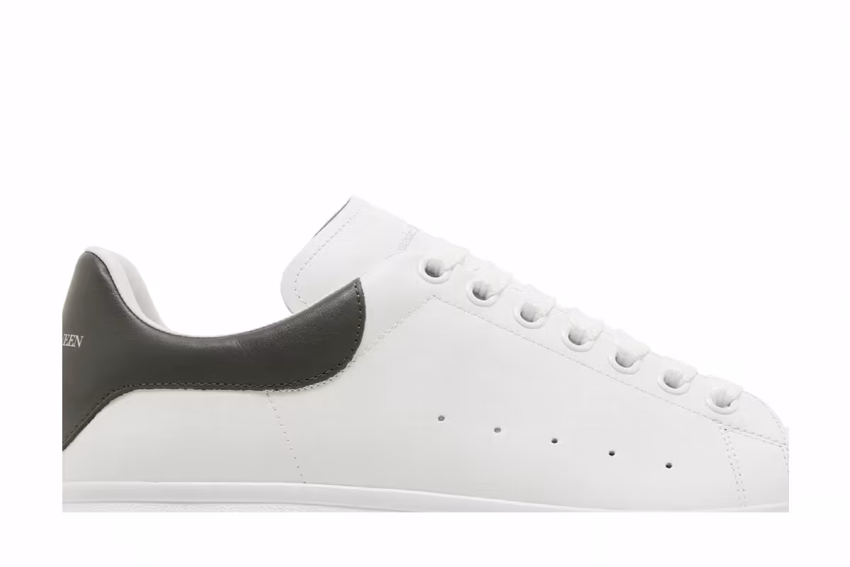 Alexander McQueen Oversized Sneaker Extra White Khaki, view 3