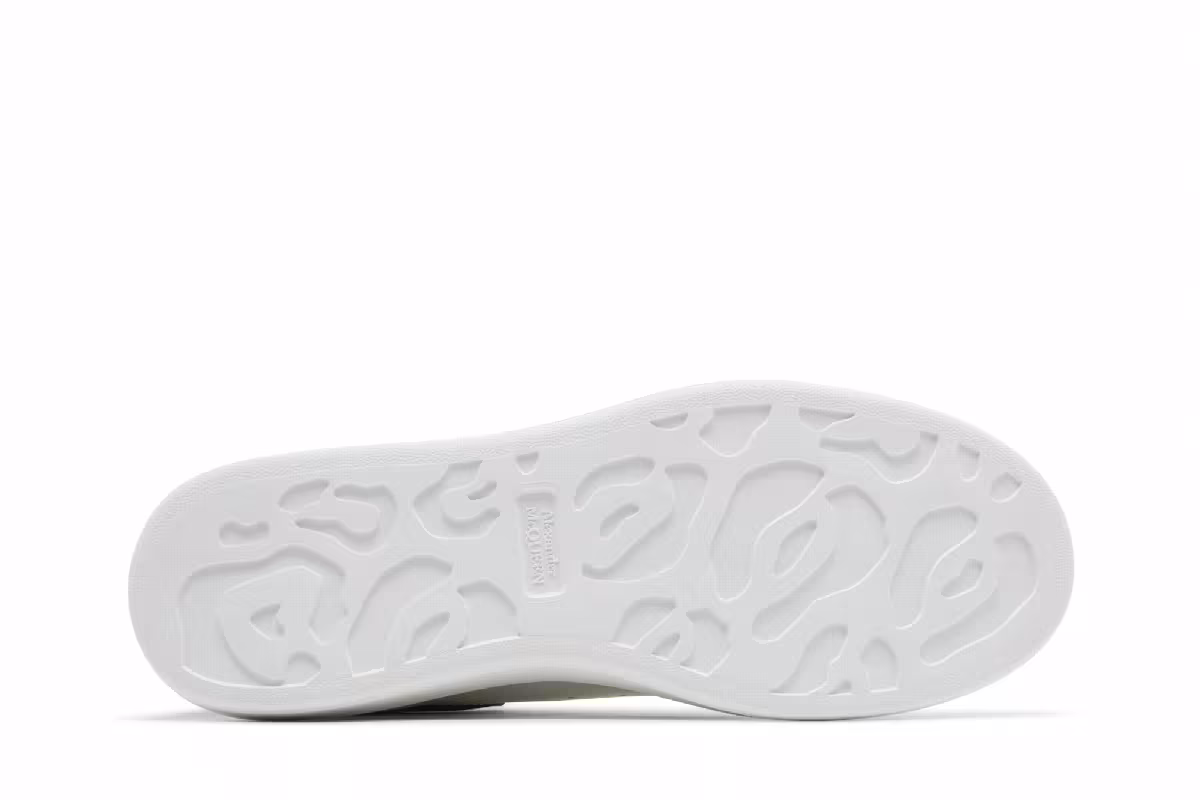 Alexander McQueen Oversized Sneaker Extra White Khaki, view 5