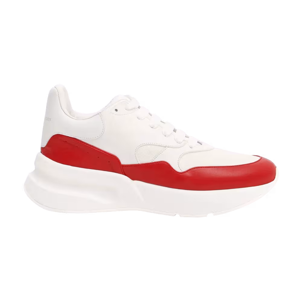 Alexander McQueen Oversized Sneaker White Red