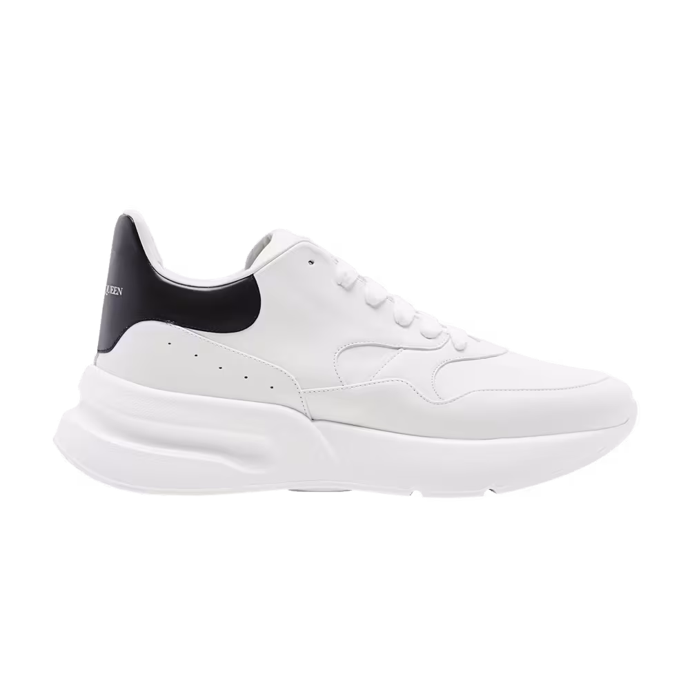 Alexander McQueen Oversized Runner White Black