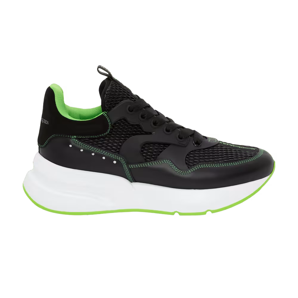Alexander McQueen Oversized Runner Black Green