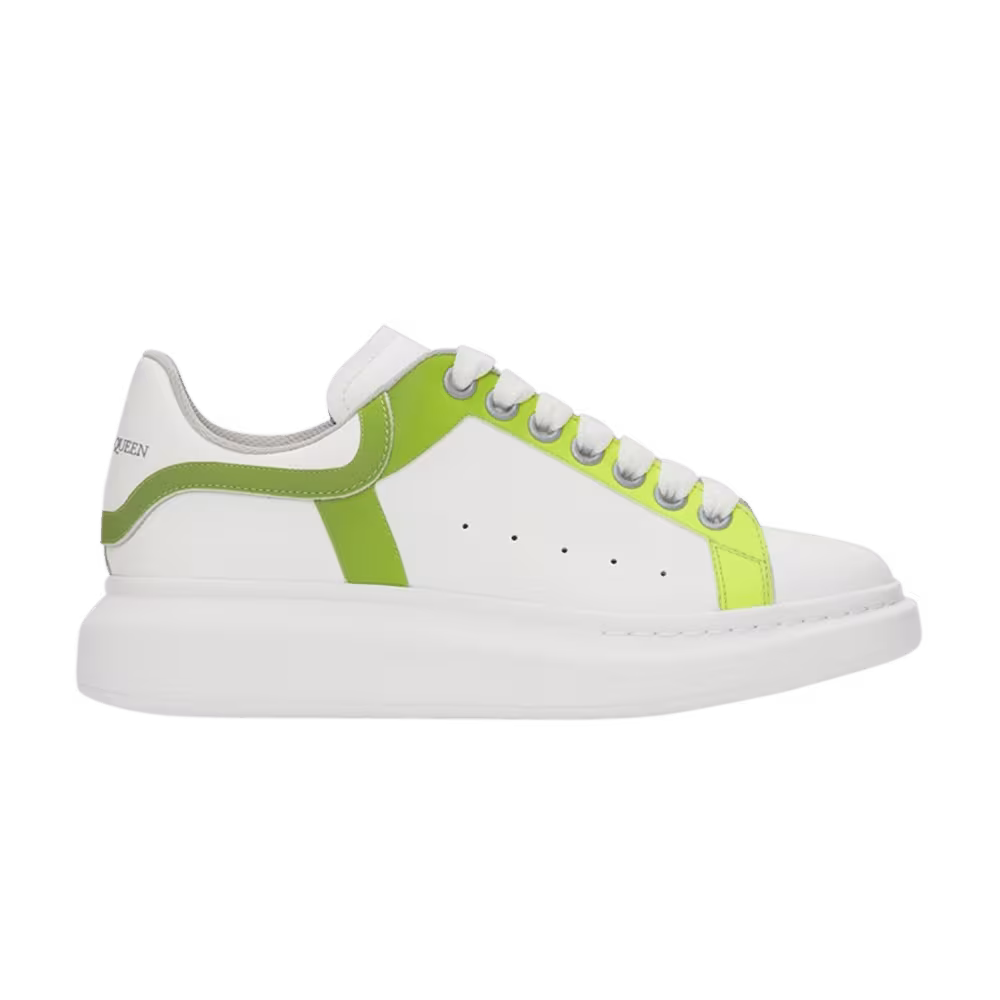 Alexander McQueen Oversized Sneaker White Green Ombre