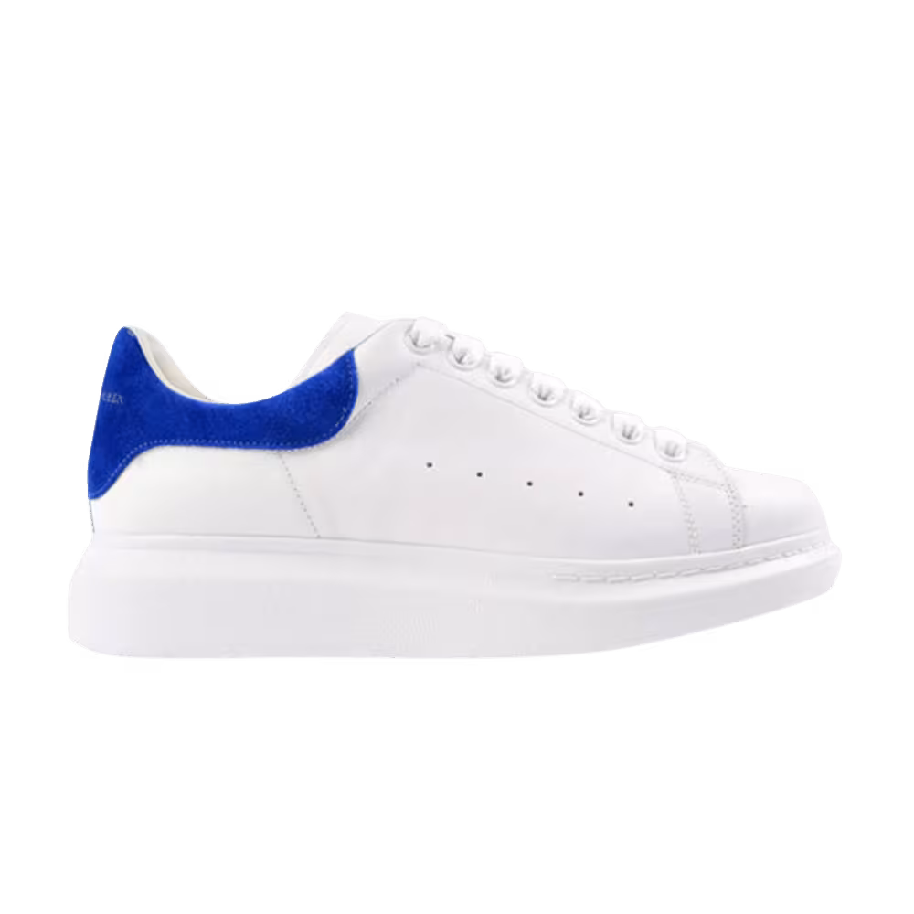 Alexander McQueen Oversized Sneaker White Electric Blue