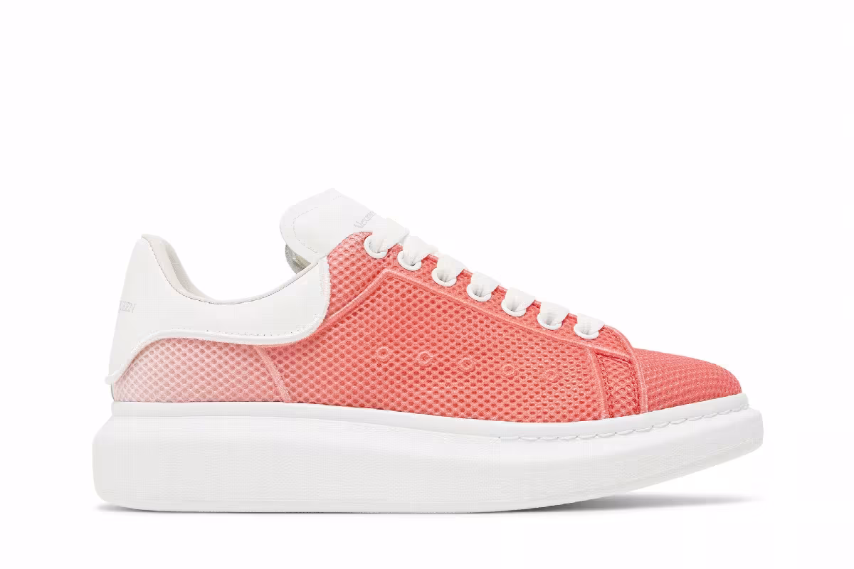 Alexander McQueen Oversized Sneaker Pink, view 2