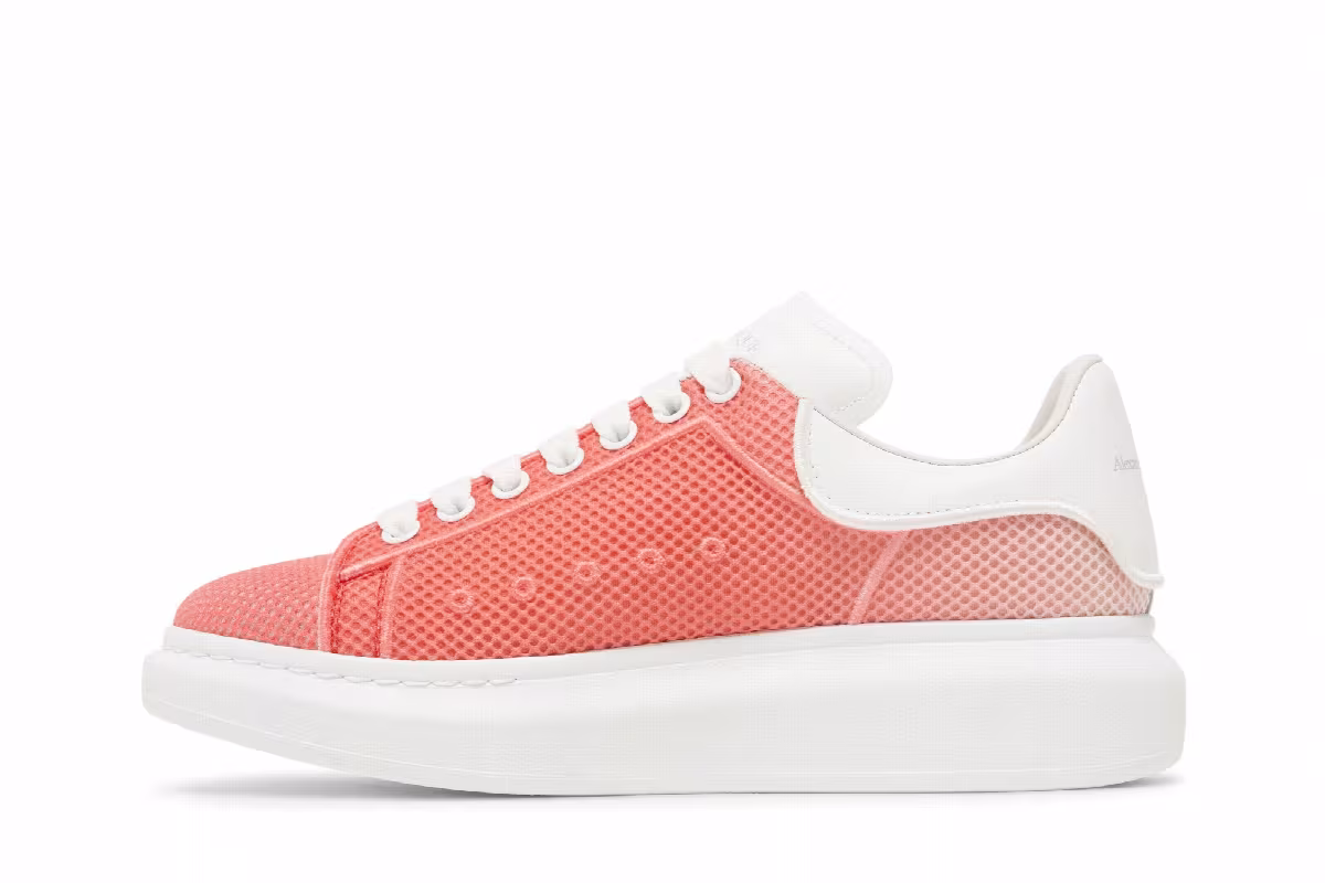 Alexander McQueen Oversized Sneaker Pink, view 4