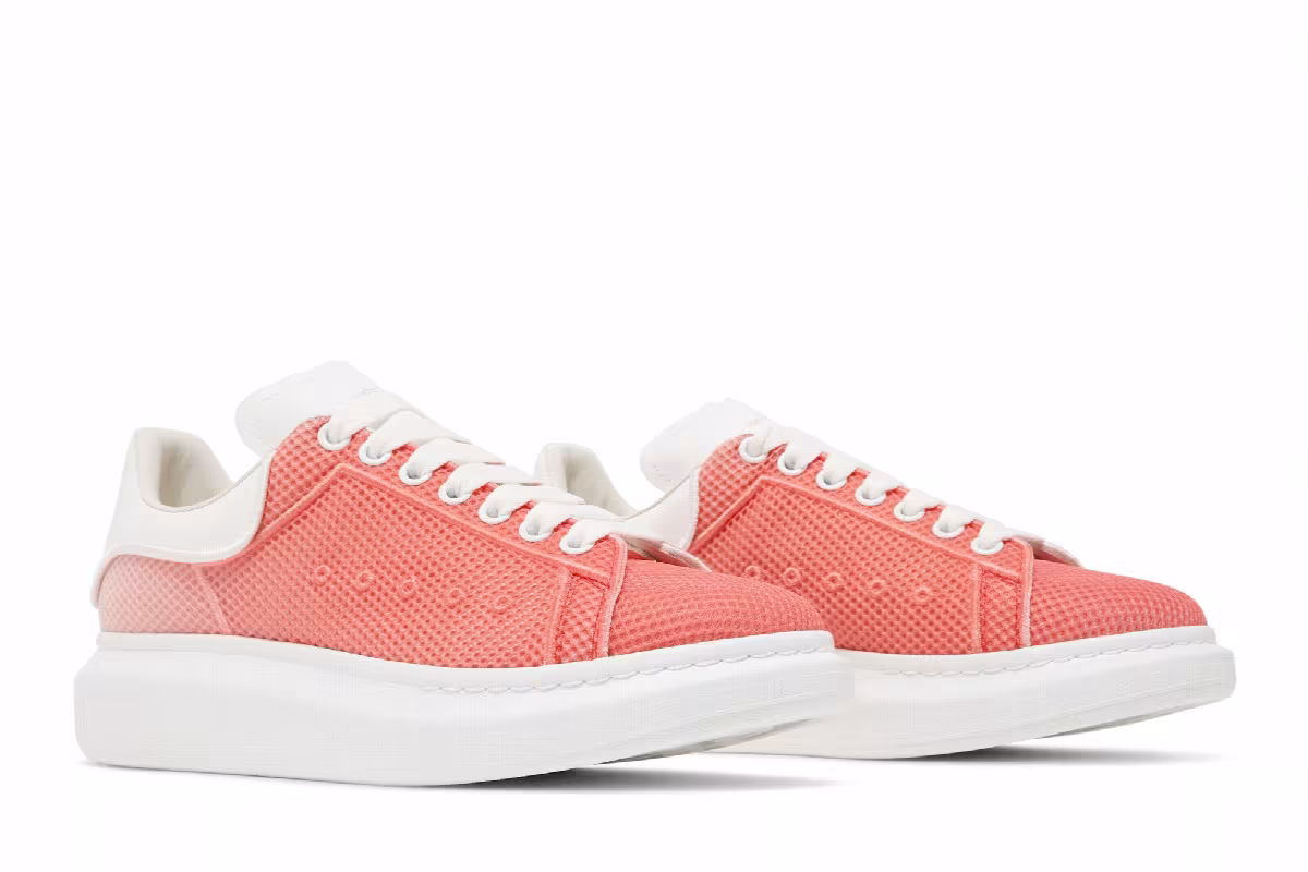 Alexander McQueen Oversized Sneaker Pink, view 9