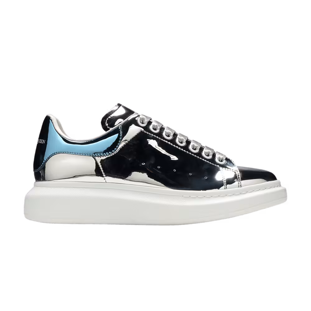 Alexander McQueen Oversized Sneaker Magic Mirror - Silver