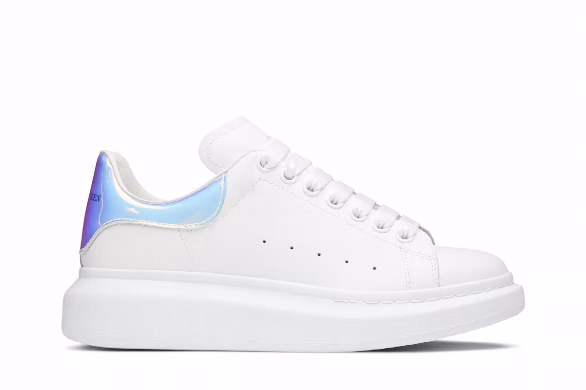 Alexander McQueen Oversized Sneaker Iridescent, view 2