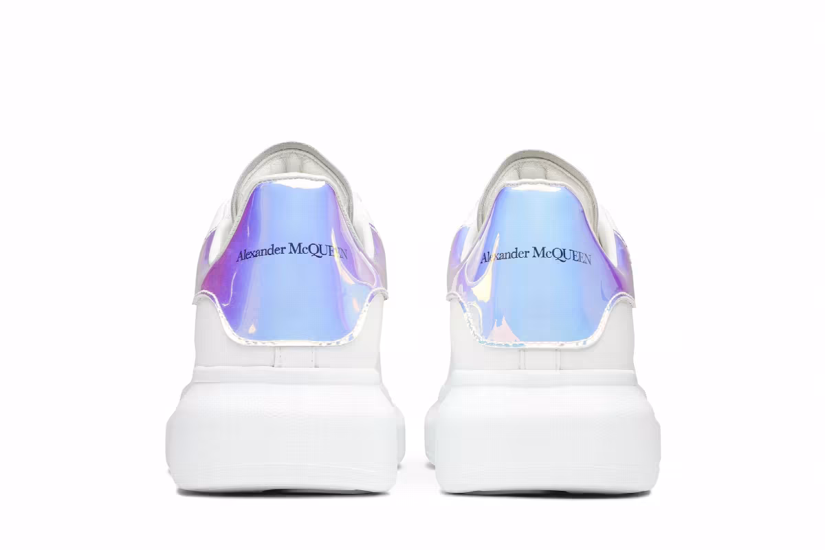 Alexander McQueen Oversized Sneaker Iridescent, view 7