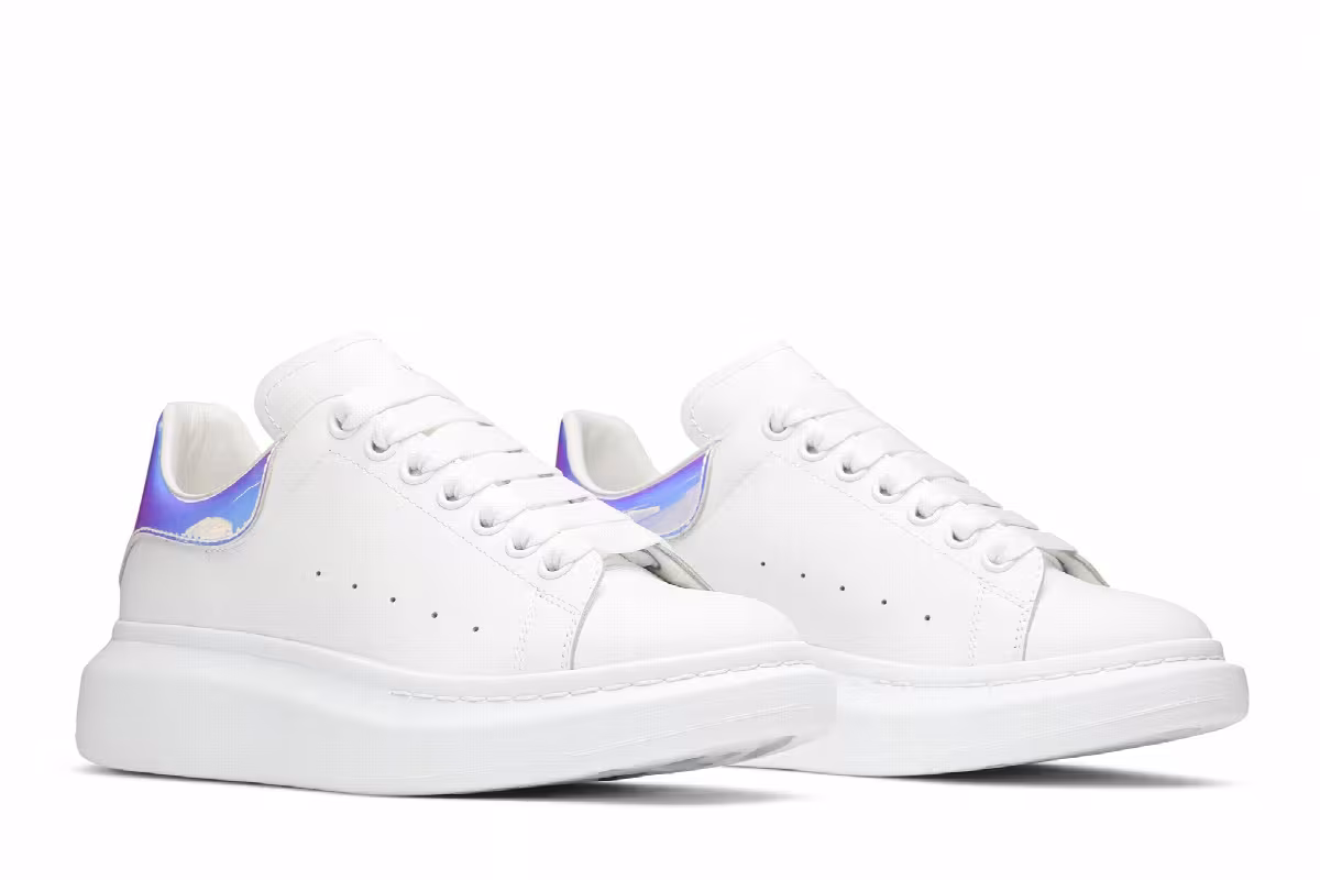 Alexander McQueen Oversized Sneaker Iridescent, view 9