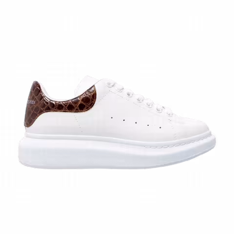 Alexander McQueen Oversized Sneaker 'Brown Crocodile'