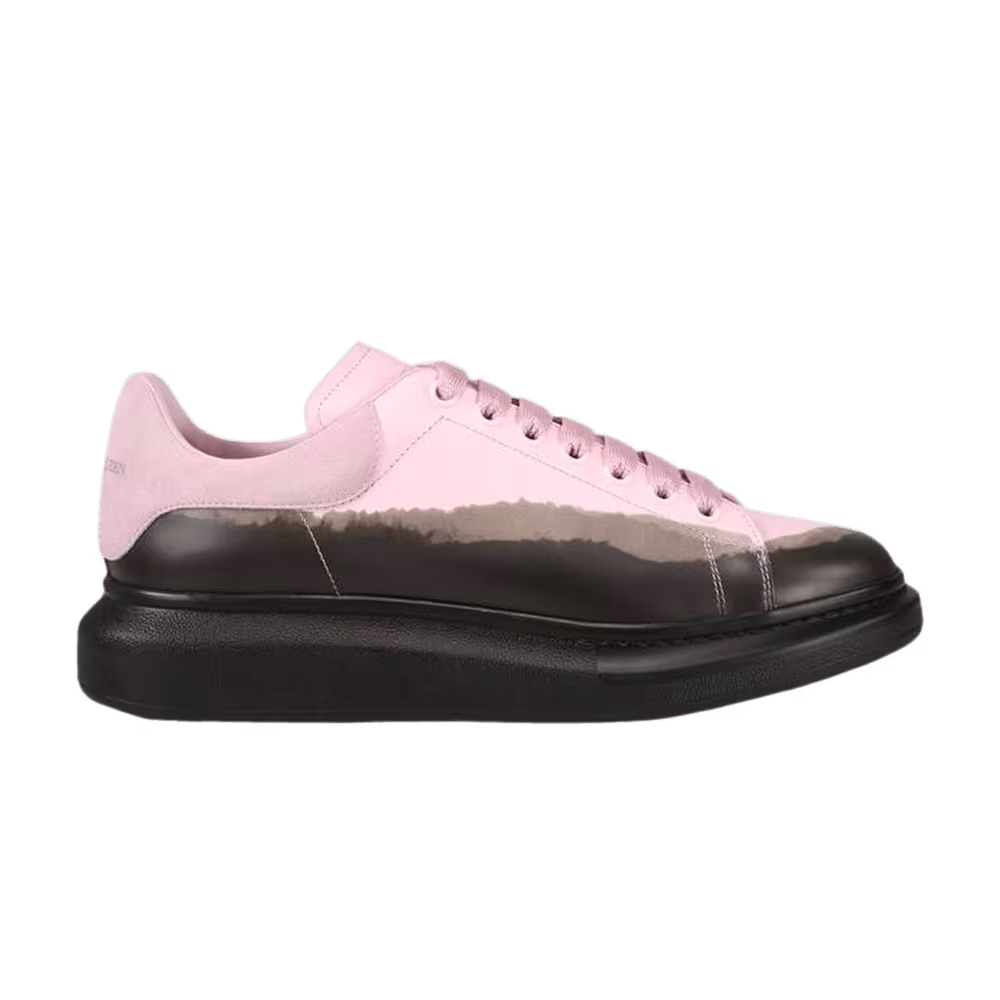Alexander McQueen Oversized Sneaker Dip Dye - Rose Black