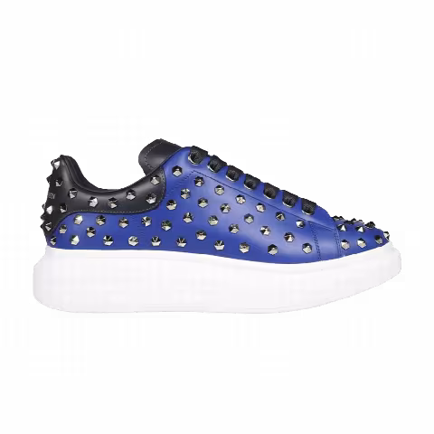 Alexander McQueen Oversized Sneaker 'Studded - Electric Blue'