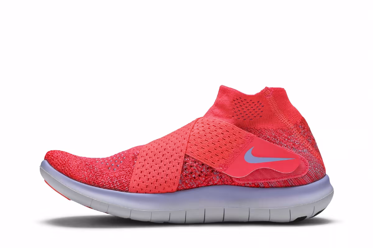 Nike Women's Free RN Motion FK 2017 Solar Red, view 4