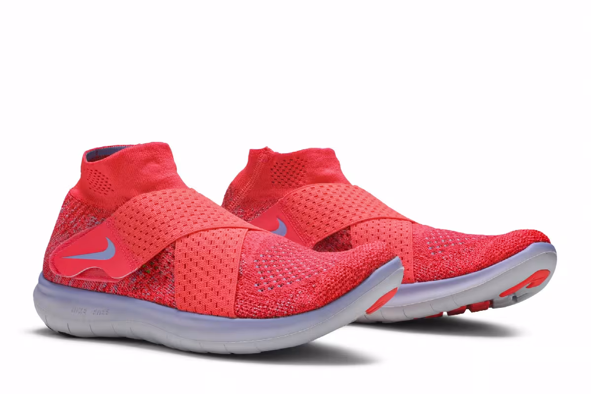 Nike Women's Free RN Motion FK 2017 Solar Red, view 9