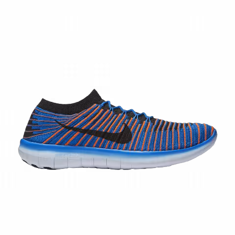 Nike Free RN Motion Flyknit 'Photo Blue Total Orange'
