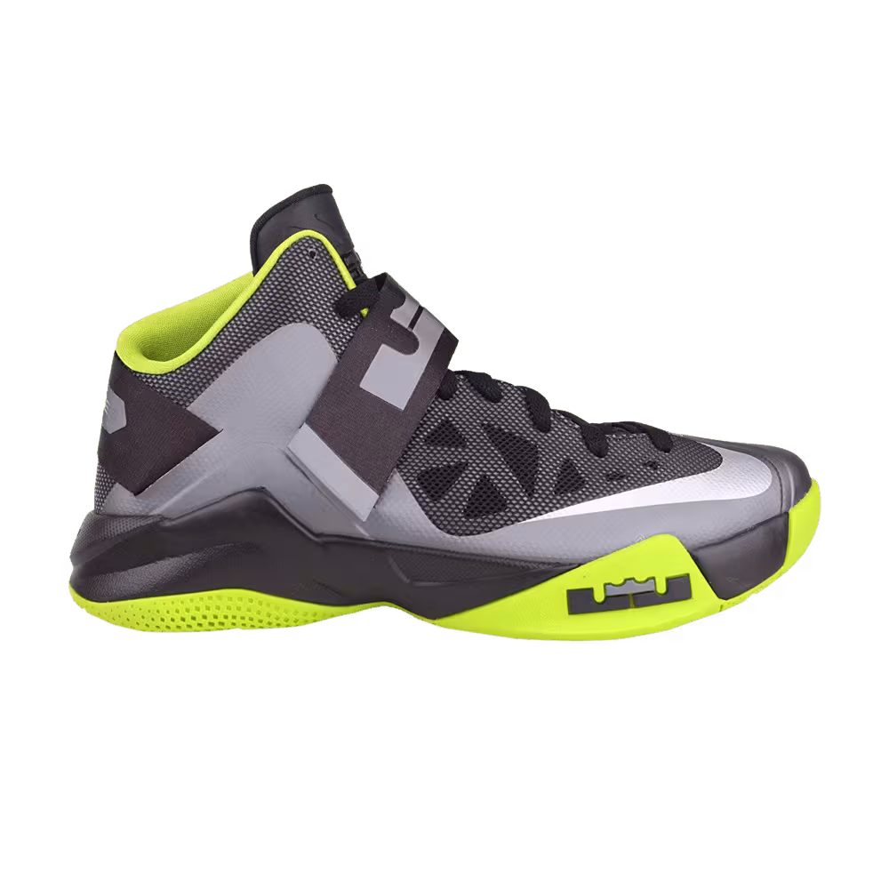 Nike LeBron Zoom Soldier 6 Cool Grey Atomic Green
