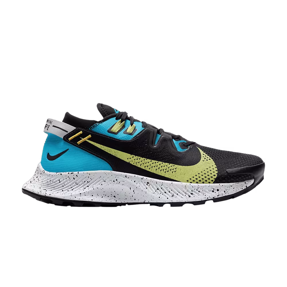 Nike Women's Pegasus Trail 2 Laser Blue Limelight
