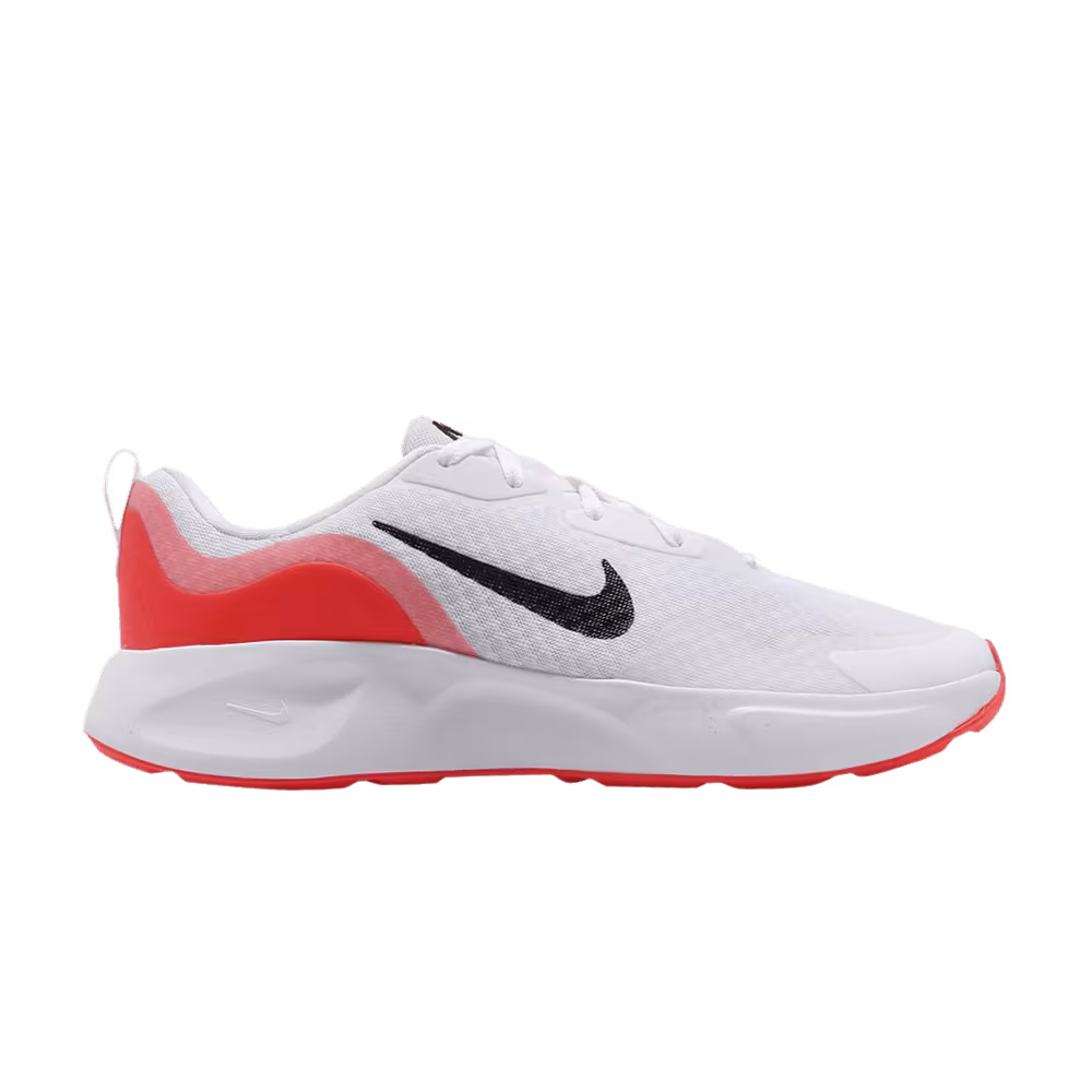 Nike Wearallday GS White Flash Crimson