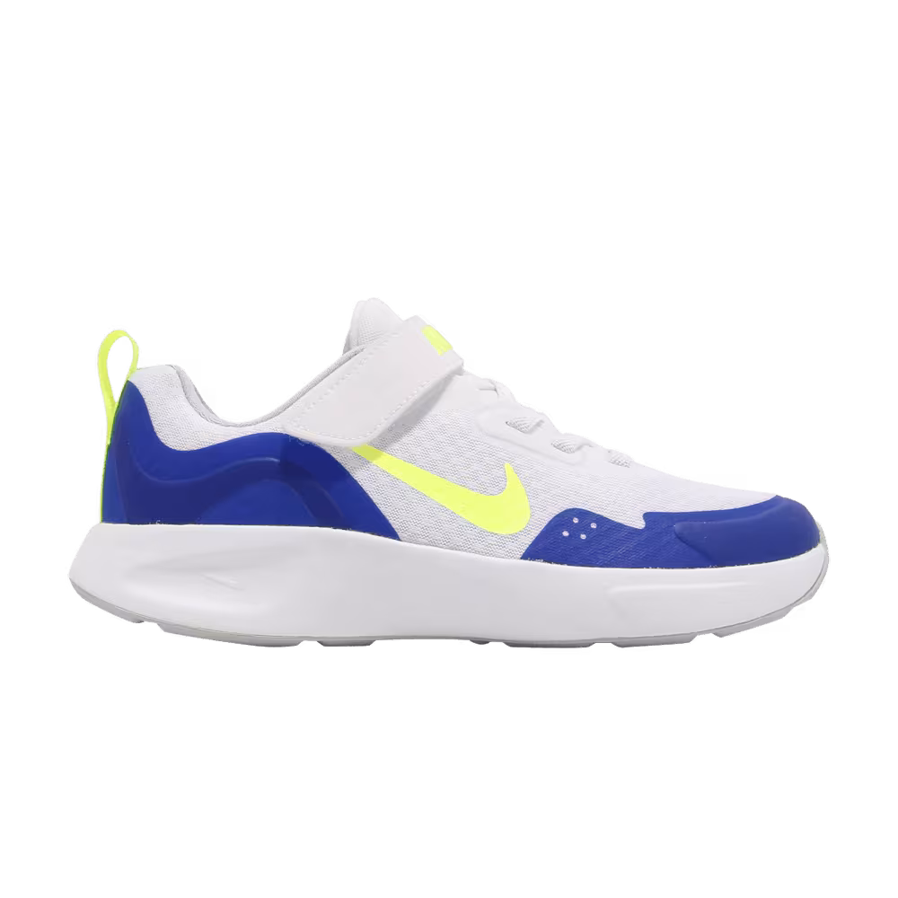 Nike Wearallday PS White Volt Royal
