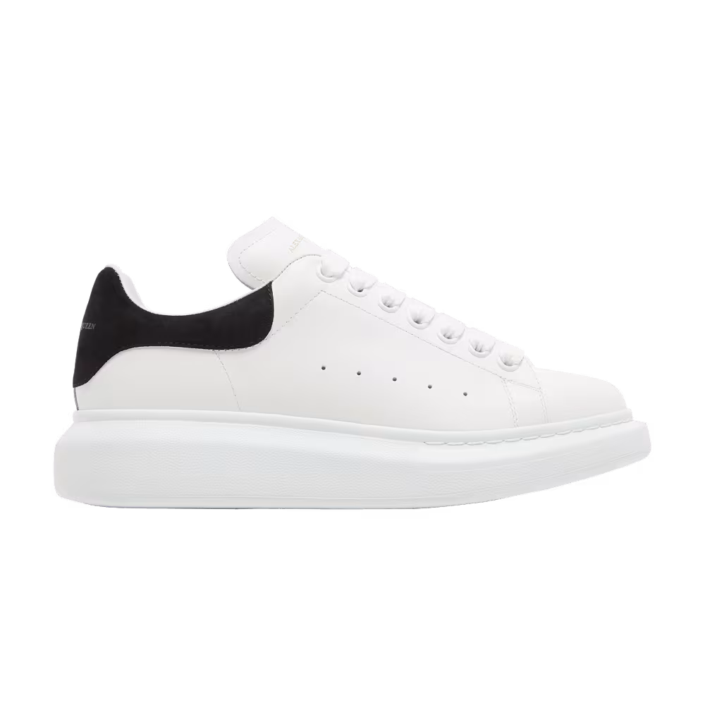 Alexander McQueen Women's Oversized Sneaker White Black