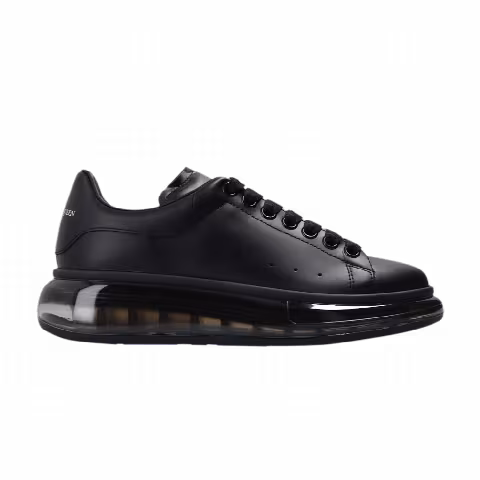 Alexander McQueen Wmns Oversized Sneaker 'Clear Sole - Black'