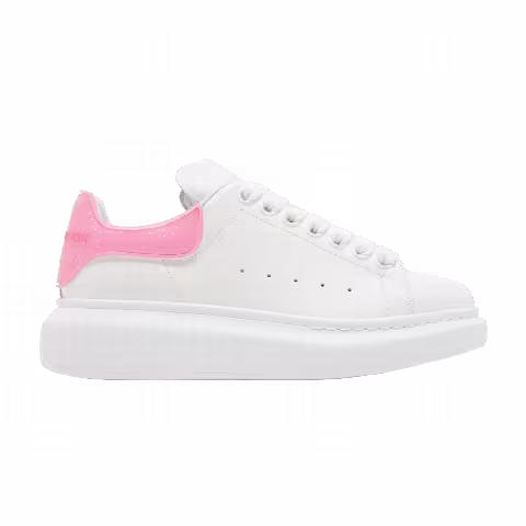 Alexander McQueen Wmns Oversized Sneaker 'White Bright Pink'