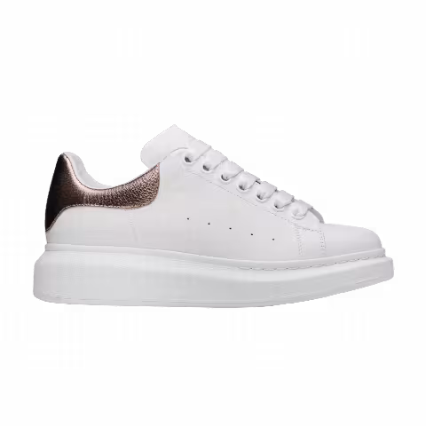 Alexander McQueen Wmns Oversized Sneaker 'White Rose Gold'