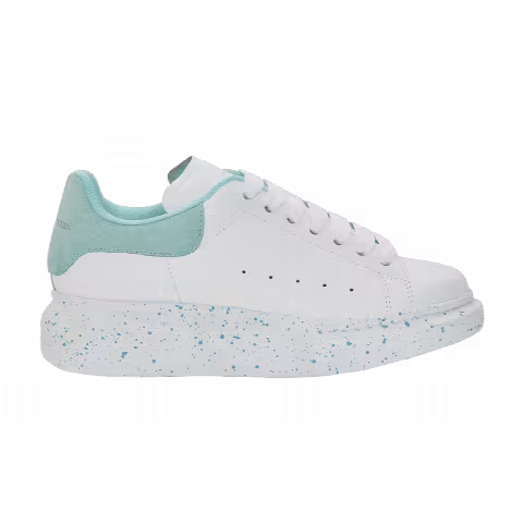 Alexander McQueen Wmns Oversized Sneaker 'White Aquamarina'