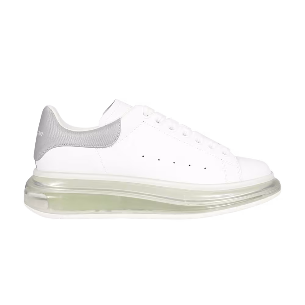 Alexander McQueen Women's Oversized Sneaker White Silver