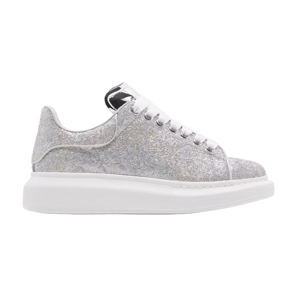 Alexander McQueen Women's Oversized Sneaker Glitter Tinsel