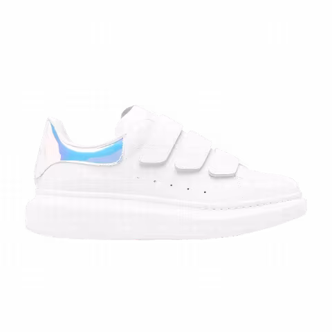 Alexander McQueen Wmns Oversized Sneaker 'White Iridescent'