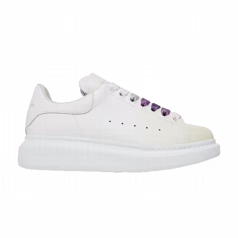 Alexander McQueen Wmns Oversized Sneaker 'White Violet'