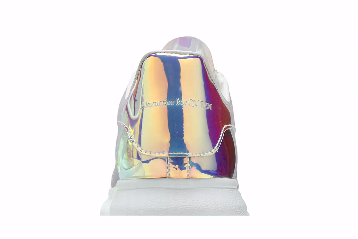 Alexander McQueen Women's Oversized Sneaker Iridescent, view 8