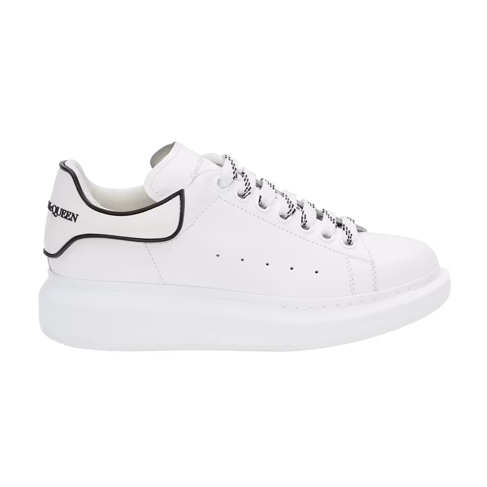Alexander McQueen Women's Oversized Sneaker White Black