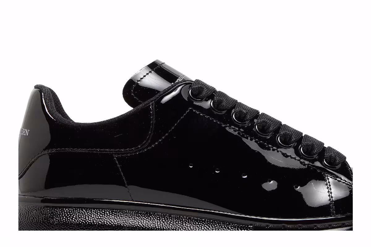 Alexander McQueen Women's Oversized Sneaker Black, view 3