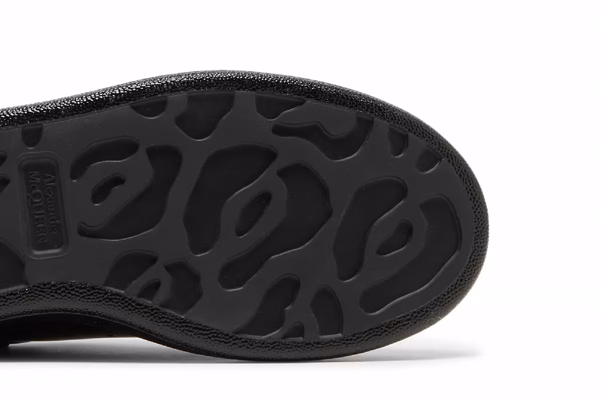 Alexander McQueen Women's Oversized Sneaker Black, view 6