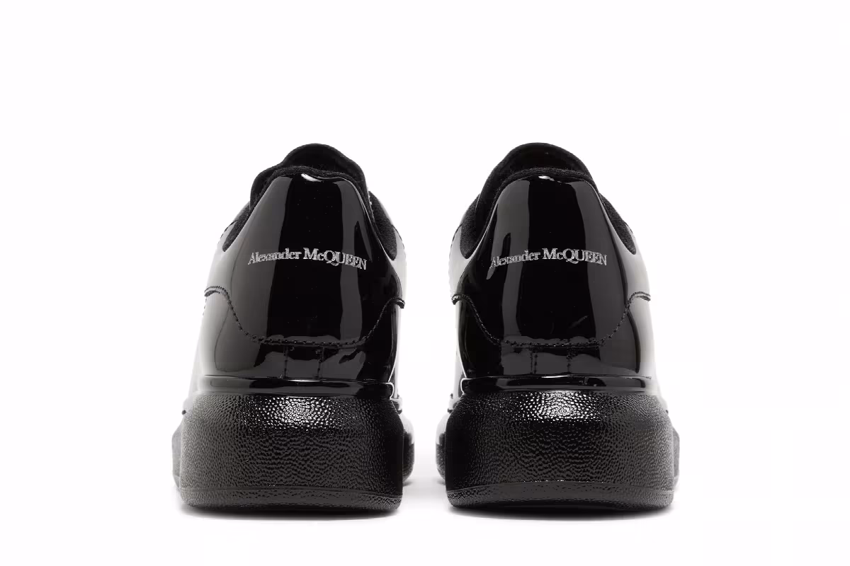 Alexander McQueen Women's Oversized Sneaker Black, view 7