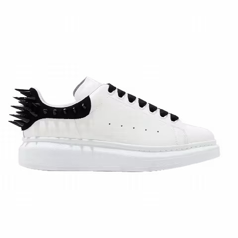 Alexander McQueen Wmns Oversized Sneaker 'White Black'