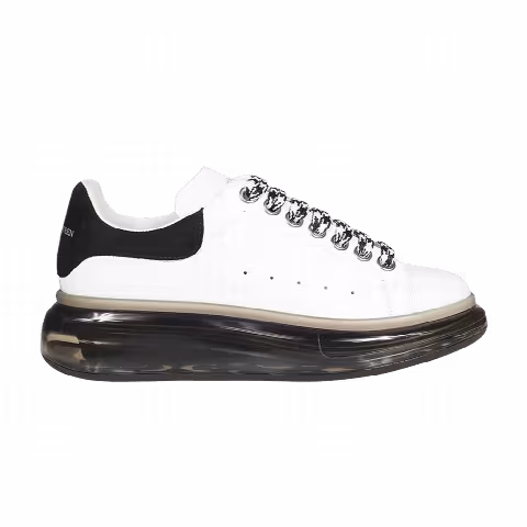 Alexander McQueen Wmns Oversized Sneaker 'White Black'