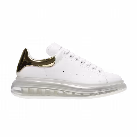 Alexander McQueen Wmns Oversized Sneaker 'Clear Sole - White Gold'