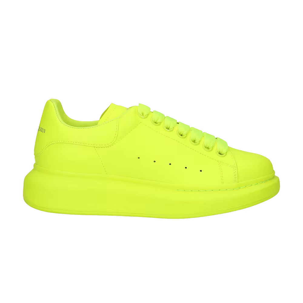 Alexander McQueen Women's Oversized Sneaker Fluorescent Yellow