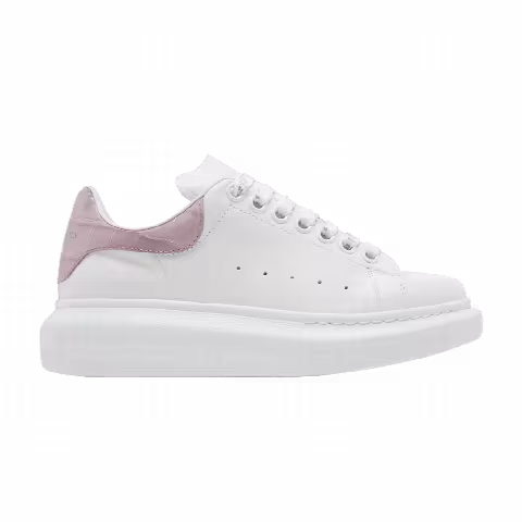 Alexander McQueen Wmns Oversized Sneaker 'White Antic Pink'
