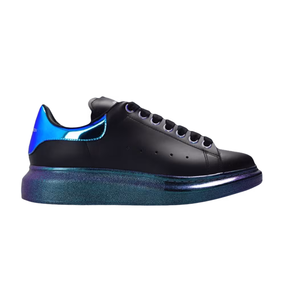 Alexander McQueen Women's Oversized Sneaker Black Hologram